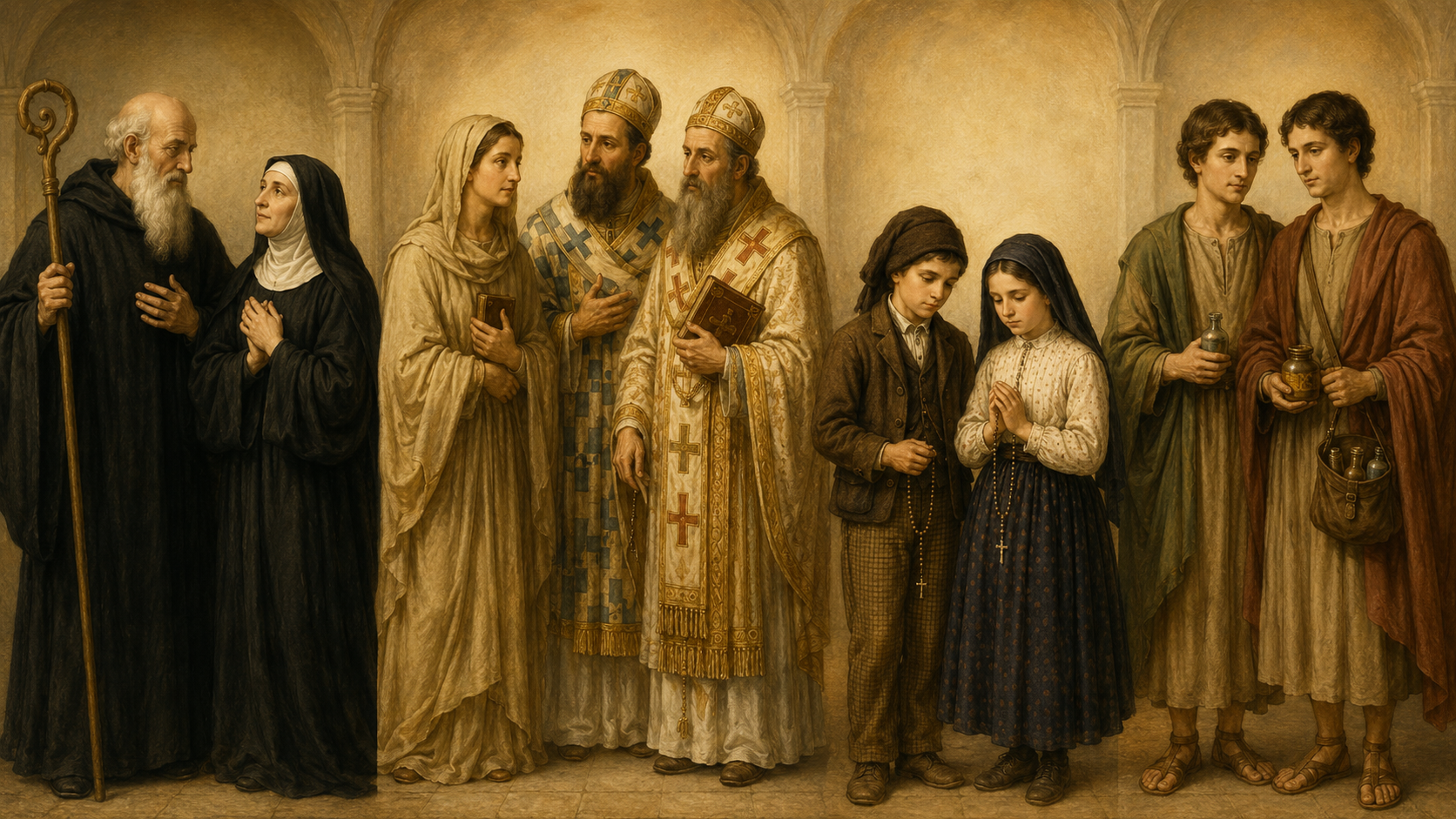 Santidade em família: a história de santos irmãos