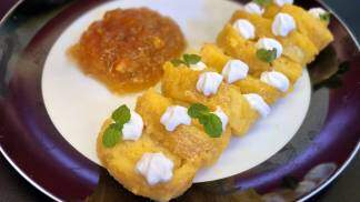 rocambole de laranja 