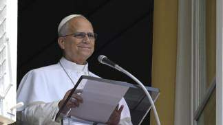 papa leão xiv durante angelus 02 de agosto de 2026