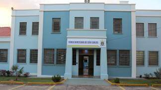 fachada da cúria diocesana de são carlos