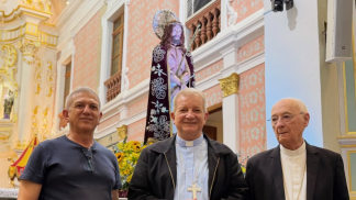 dom mário visita basílica de tremembé