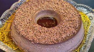 brigadeirão - pudim de brigadeiro