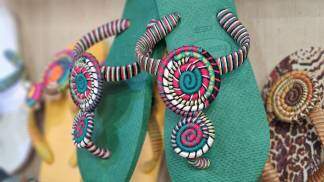 chinelo espiral