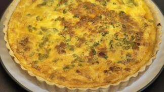 quiche de bacalhau