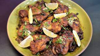 frango com cogumelo