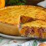 Torta de abóbora com carne seca
