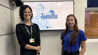 Barbara de Andrade Silva, da Reserva Técnica do Museu, no Bom Dia em Família