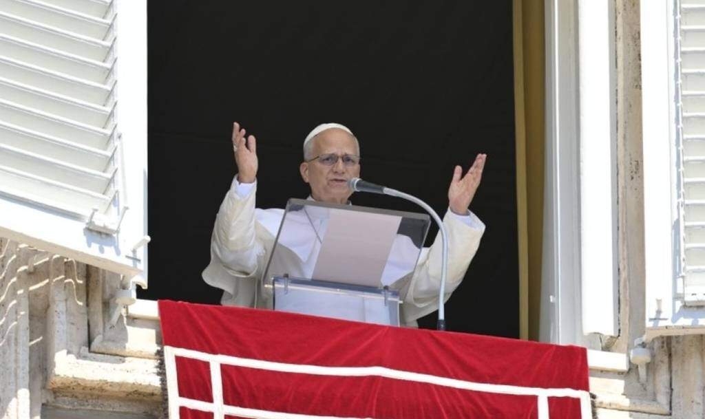 Papa Leão no Angelus deste domingo 