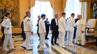 papa com o ordinariato militar de portugal