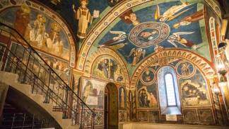 Mosteiro da Gruta Sagrada (Sacro Speco) de São Bento em Subiaco, província de Roma