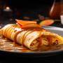 Crepe de doce de leite