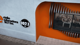 Nova fachada Rádio Educadora
