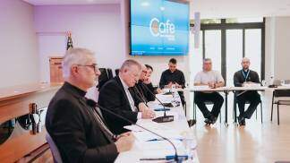Membros da presidência da CNBB  Foto Fiama Tonha ASCOM CNBB