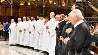 Redentoristas no altar