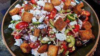 Salada Grega - Sabor de Vida 