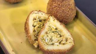 coxinha de polenta