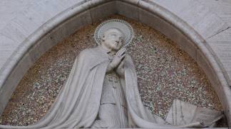 Detalhe do exterior da Igreja de Santo Afonso de Ligório