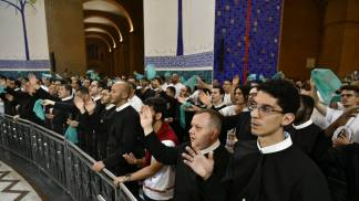 Missionários redentoristas Entrada da Palavrfa oitavo dia da Novena Solene 2026