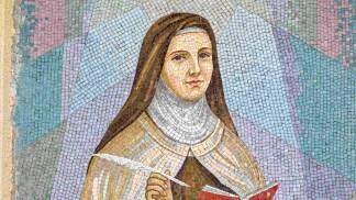 mosaico de santa teresa de jesus