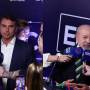 Flávio e Lula no debate da Band