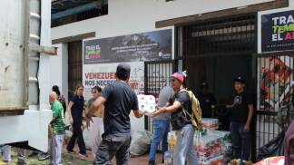 Arrecadaçãoes na Cáritas Venezuela