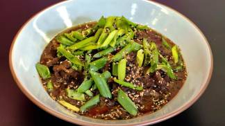 carne agridoce 