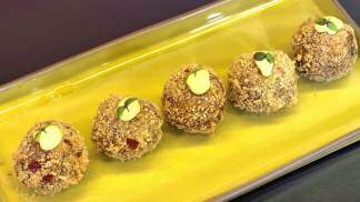 bolinho de abóbora com carne seca 