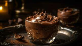 Sobremesa de chocolate
