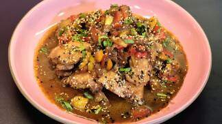 frango com molho de laranja