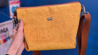 bolsa em costura criativa