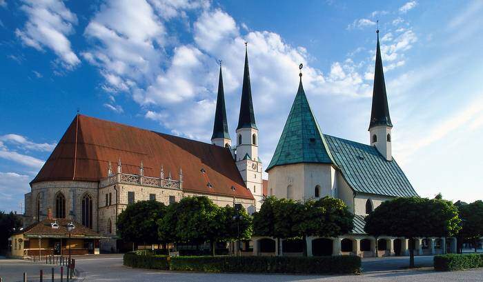 Santuário de Altötting na Alemanha, de onde partiram os missionários bávaros